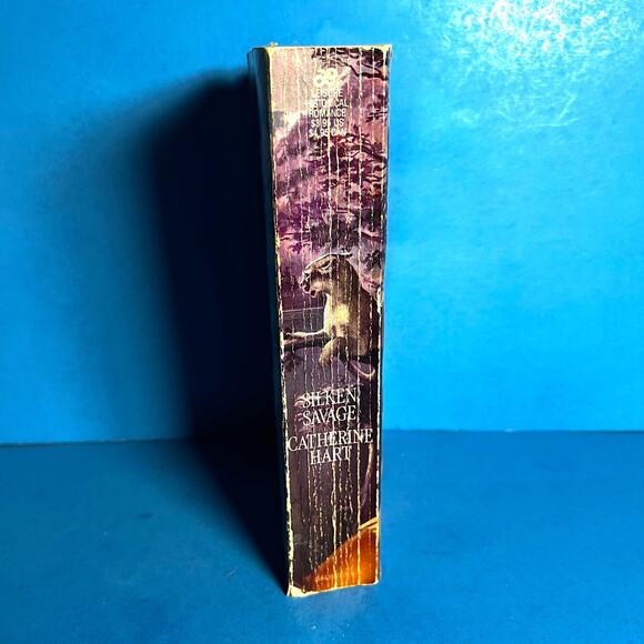 Silken Savage by Catherine Hart (1985) Historical Romance Vintage Paperback - Picture 3 of 9